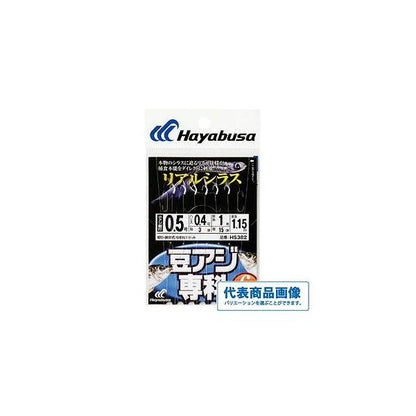 HS382 豆アジ専科 リアルシラス 6本鈎 ハヤブサ