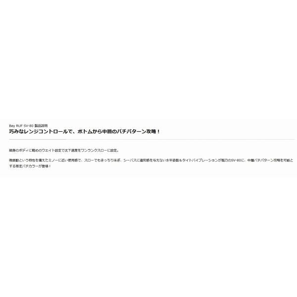 DUO べイルーフSV-80 DUO 秋の大感謝祭