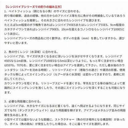 レンジバイブ 70ES バスデイ 秋の大感謝祭