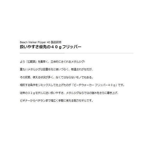 ビーチウォーカー フリッパー 40g DUO 秋の大感謝祭