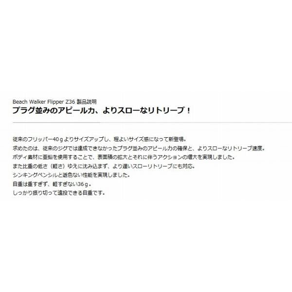 ビーチウォーカー フリッパーｚ36 DUO