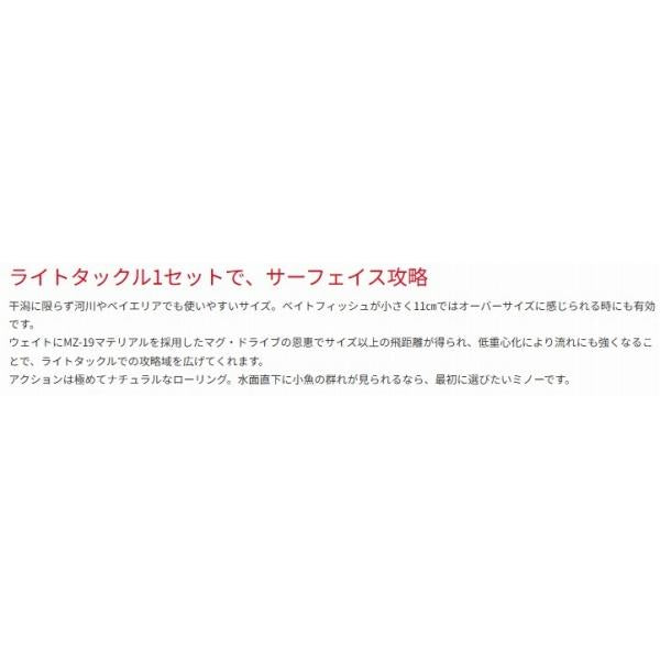 ZBLシステムミノー9F ジップベイツ