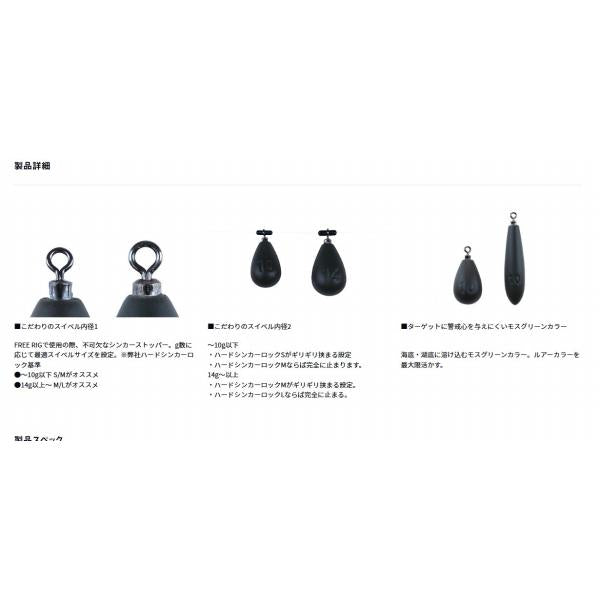 フリリグシンカーR ダイワ