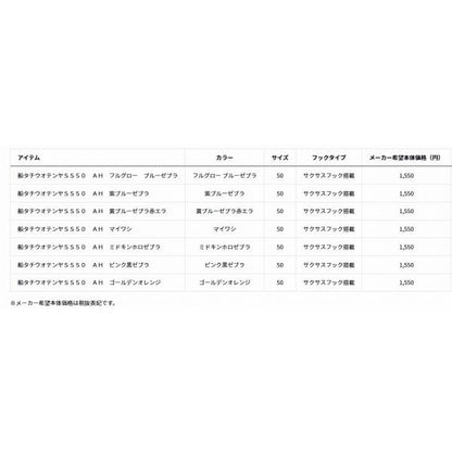 タチウオテンヤ50ゴウ ダイワ