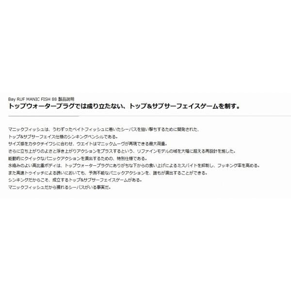 BR マニックフィッシュ88 DUO 秋の大感謝祭