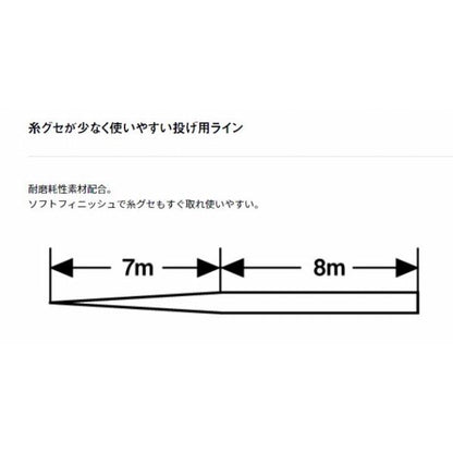 サーフキャスターちから糸（R）イエロー ダイワ