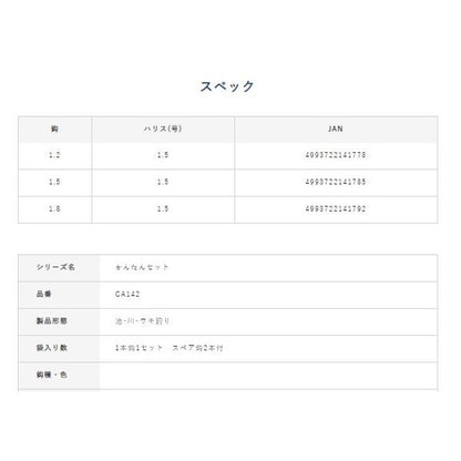 かんたん 手長エビ釣りセット ハヤブサ