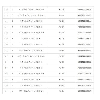 ジャックアイ エアジャーク スケイル FS402-200 ハヤブサ 秋の大感謝祭
