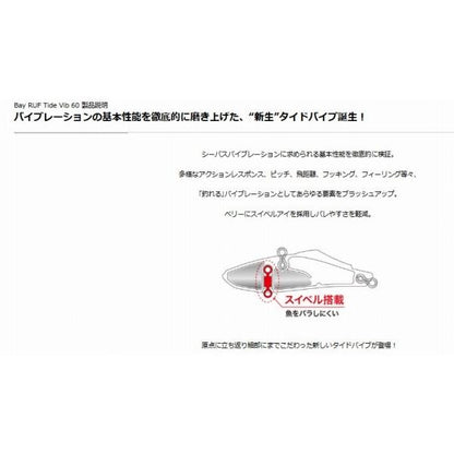 ベイルーフ タイドバイブ60 DUO 秋の大感謝祭