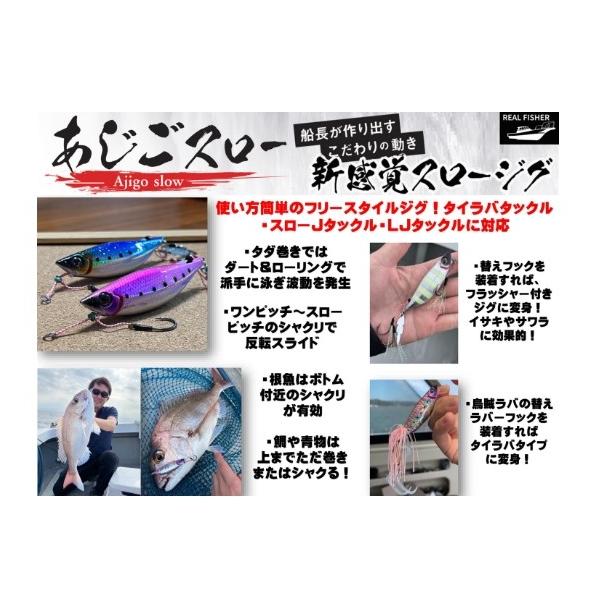 あじごスロー 100g リアルフィッシャー