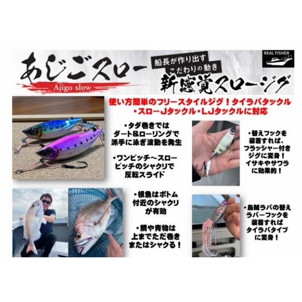 あじごスロー 120g リアルフィッシャー 秋の大感謝祭