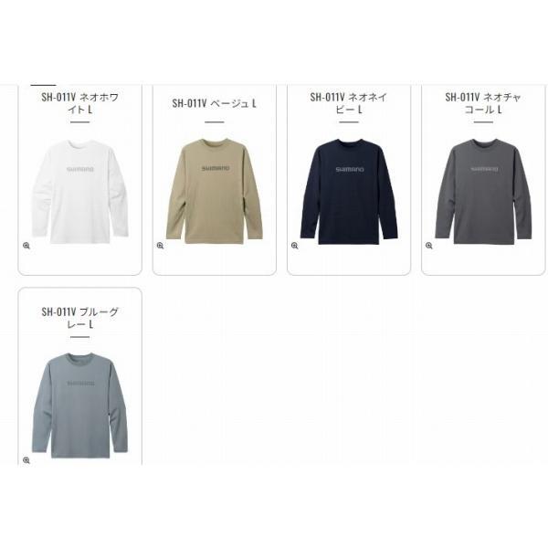 コットン ロゴ ロングスリーブ SH－011V シマノ限定セール 秋の大感謝祭