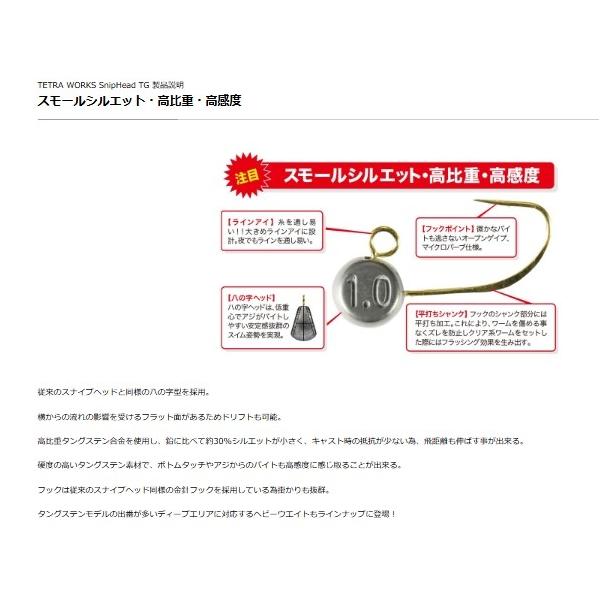 テトラワークス スナイプヘッドTG SS DUO 釣り人応援セール