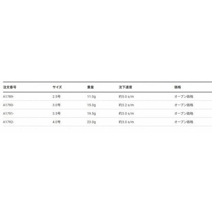 アオリーQ 3D 3.0号 DUEL限定セール