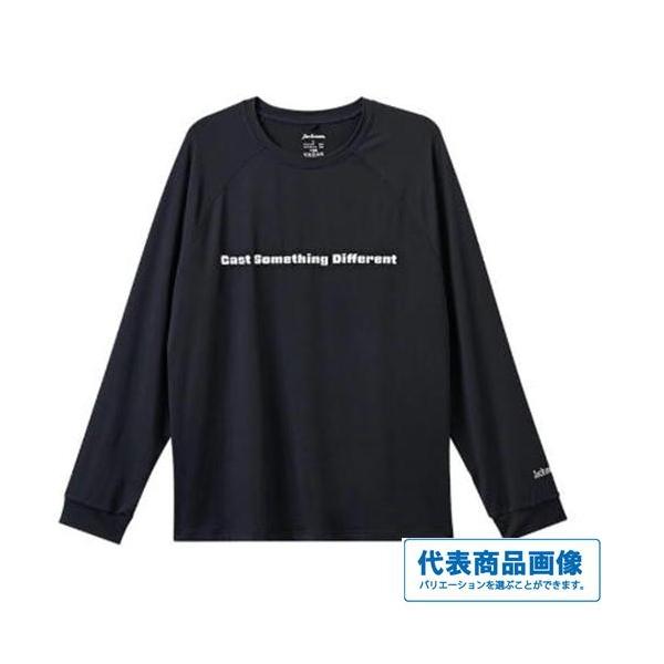 ドライロングスリーブ TEE ブラック ジャクソン 秋の大感謝祭