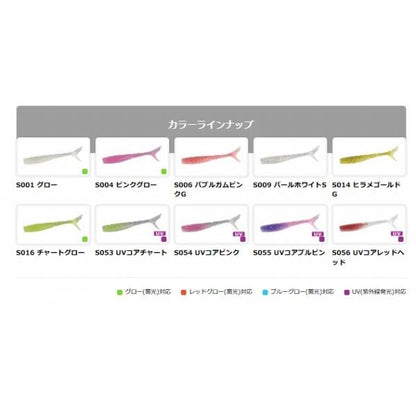 ビーチウォーカー スパローシャッド4.5インチ DUO