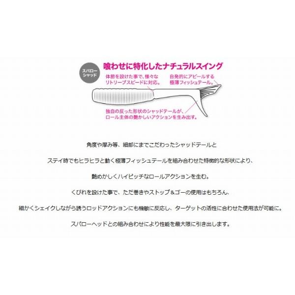 ビーチウォーカー スパローシャッド4.5インチ DUO