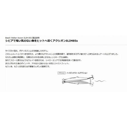 ビーチウォーカー アクシオンスリム85 DUO