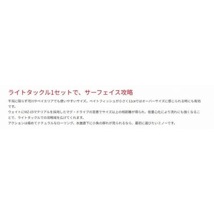 ZBLシステムミノー9F ジップベイツ 秋の大感謝祭