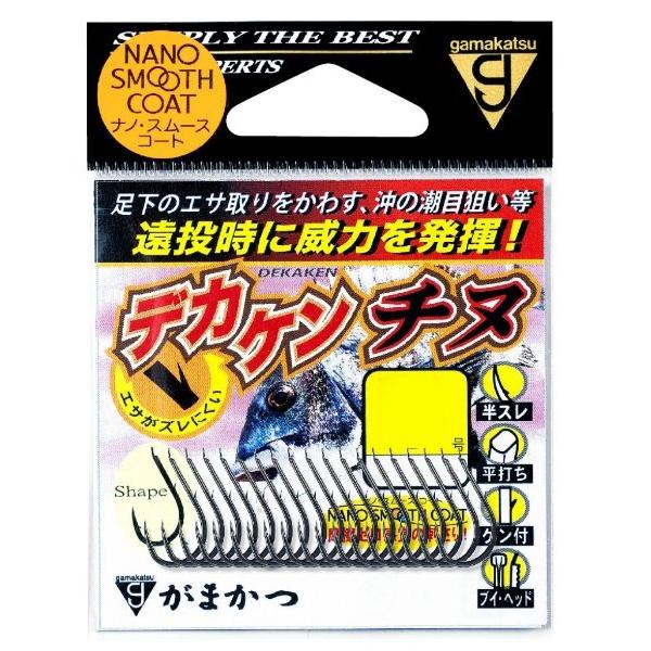 デカケンチヌナノムース がまかつ