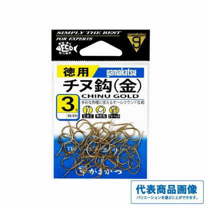 バラ 徳用 チヌ(金)  がまかつ 継続SALE 秋の大感謝祭