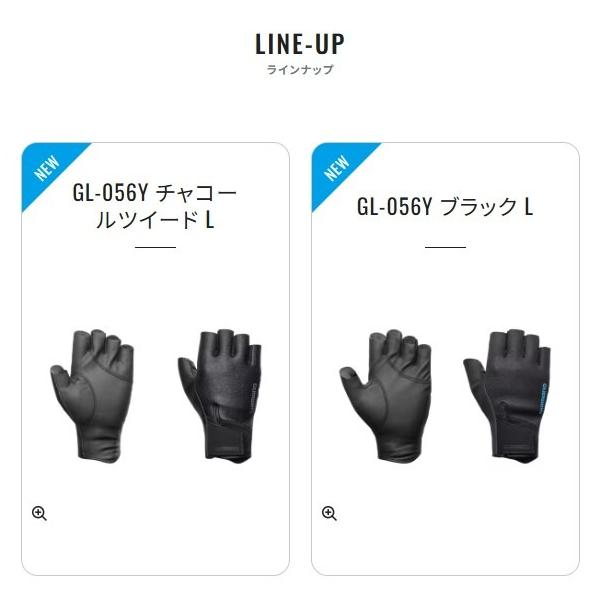 03 タイタニューム・アルファ グローブ 5GL-056Y 黒 シマノ 秋の大感謝祭