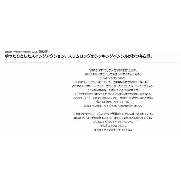 ビーチウォーカー ウェッジ120 限定 DUO