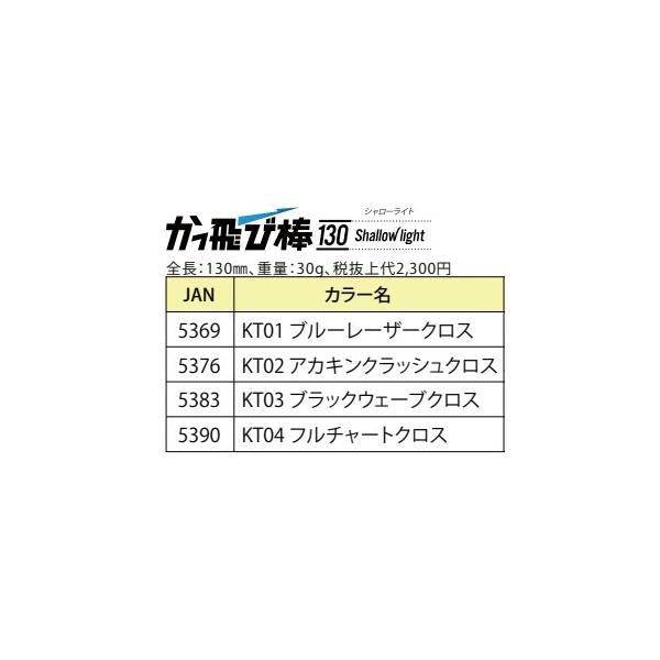 かっ飛び棒130シャローライト HL ジャンプライズ