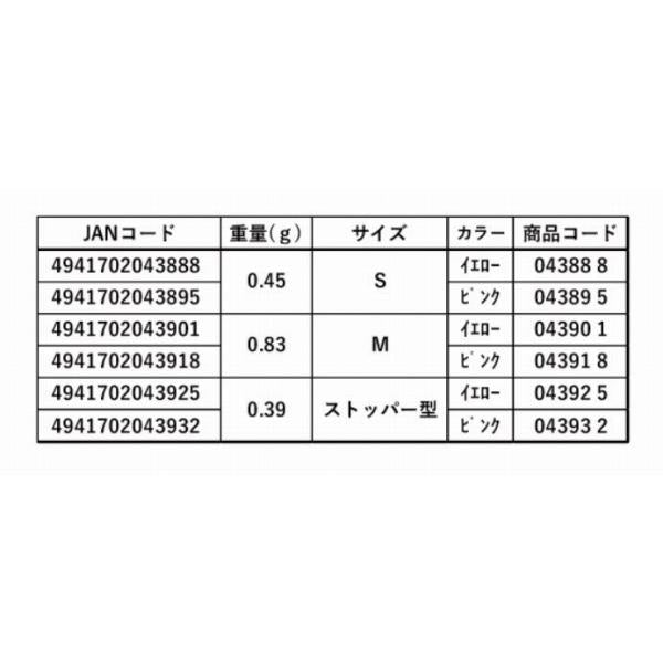 ZENSOH結び目マモル君 潮受け型 イエロー(4個入) キザクラ