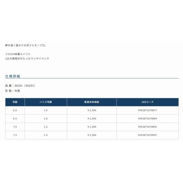 ワンデイパック ー角フロロ オーナー