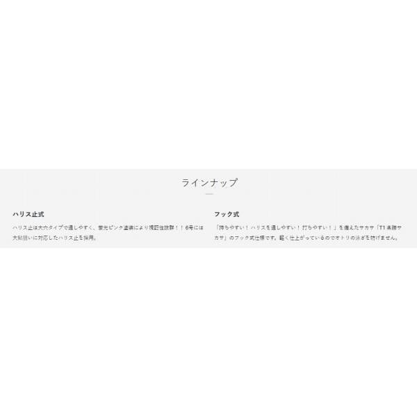 T1 楽勝サカサ(ナノ)ハリス止式 がまかつ