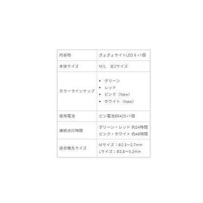 A05409 ぎょぎょライトLED M ルミカ