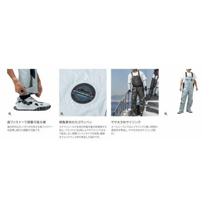 オシアイージーケア ビブ 05 RA-071Z ネイビーチャコール シマノ