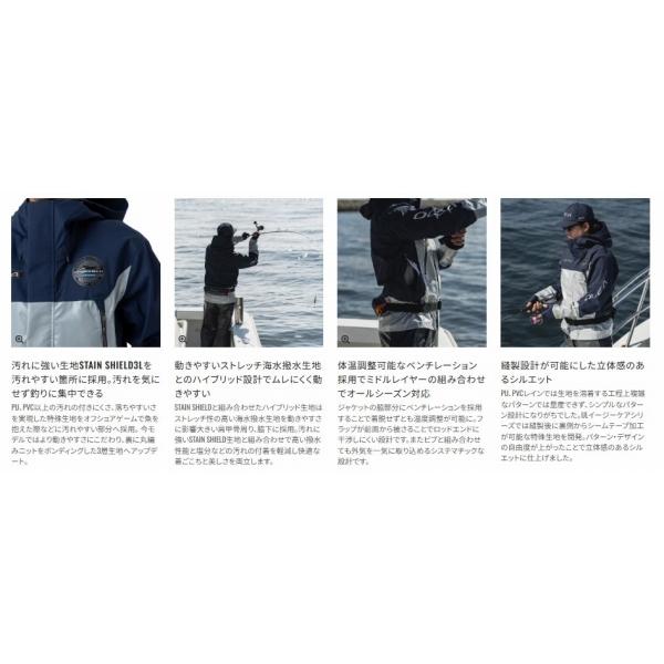 オシアイージーケア ジャケット 05 RA-070Z ネイビーチャコール シマノ
