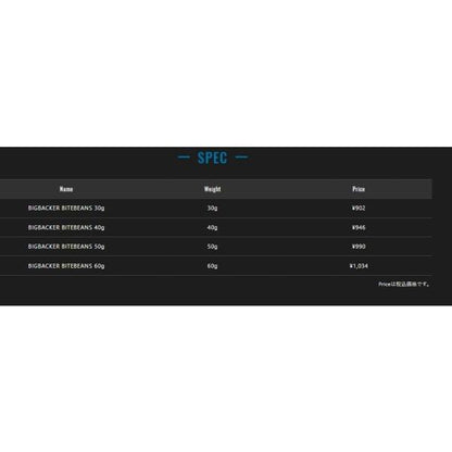 ビッグバッカーバイトビーンズ30g ジャッカル