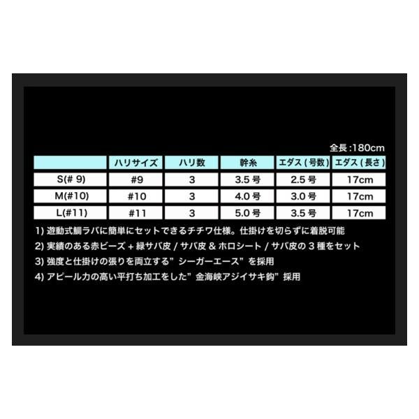 ビンビンアジサビキ 2セット ジャッカル