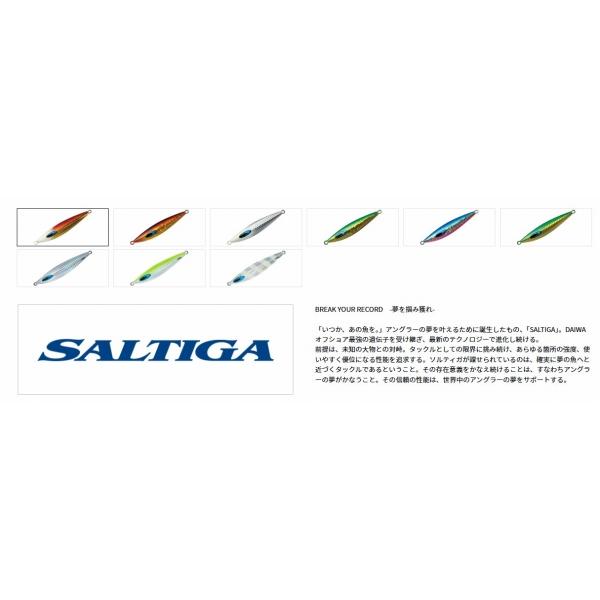 ソルティガFKジグTG 130G PHグリーンゴールドグローベリー ダイワ
