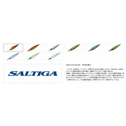 ソルティガFKジグTG 130G PHグリーンゴールドグローベリー ダイワ