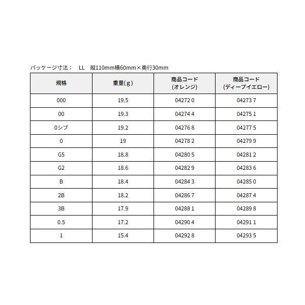 04286 大知遠投 60  SP LLオレンシ゛ キザクラ