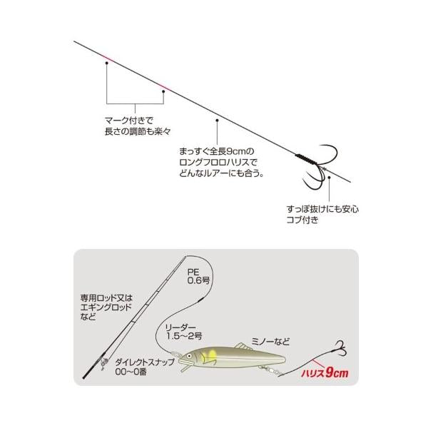 鮎ルアーのフック
