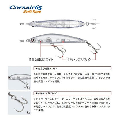 コルセア65ドリフトチューン エバーグリーン
