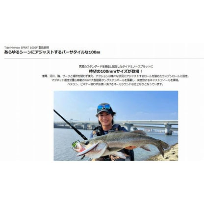 タイドミノー スプラット100SF DUO