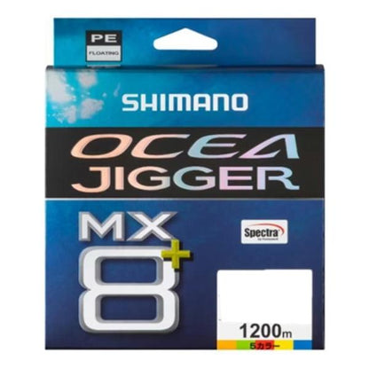 オシアジガー MX8+ PE ロングスプール 1200m LD-O18Z 10M*5カラー 2 シマノ