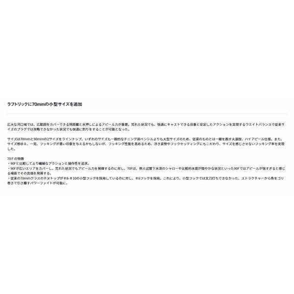 シルバーウルフ ラフトリック70Ｆ ダイワ