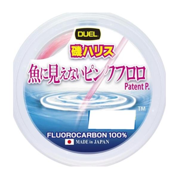 魚ニミエナイPKF 磯ハリス50mステルスピンク DUEL