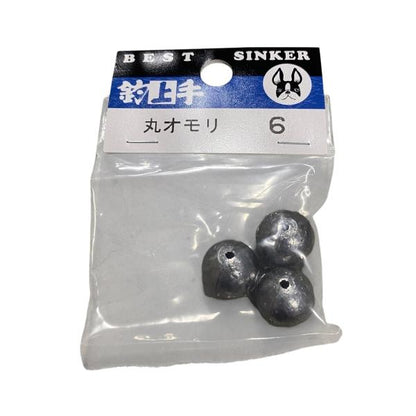 丸オモリ 6号 関門