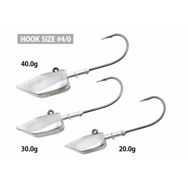 ワインドジグヘッド 30g #4/0