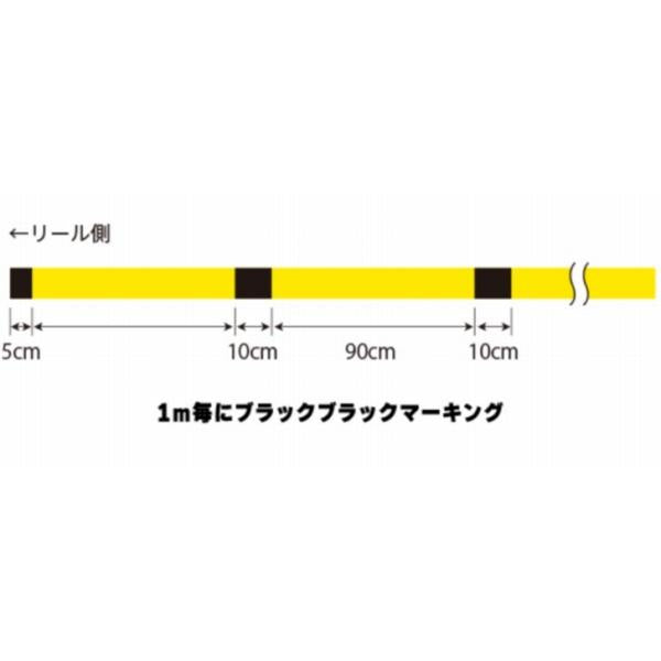 モンスターゲーム9 エギング 150m 0.6号 YBL イエローブラックマーキング DUEL