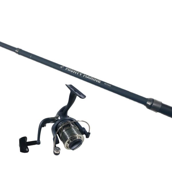 入門磯釣りセット350ブルー（マイティマリン350ブルー＆マルチスピン3000）  ちょい投げ シンプル 入門 オリジナルセット