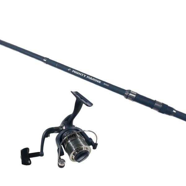 入門磯釣りセット400ブルー（マイティマリン400ブルー＆マルチスピン3000）  ちょい投げ シンプル 入門 オリジナルセット